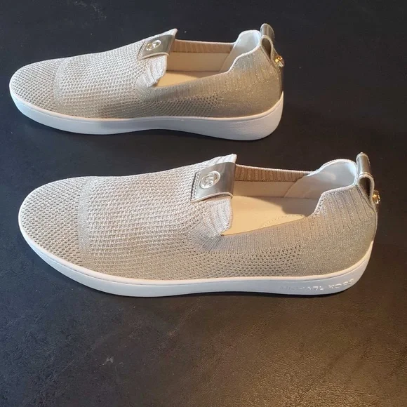 Michael Kors Juno Slip-On Sneakers, Pale Gold - Picture 2 of 3